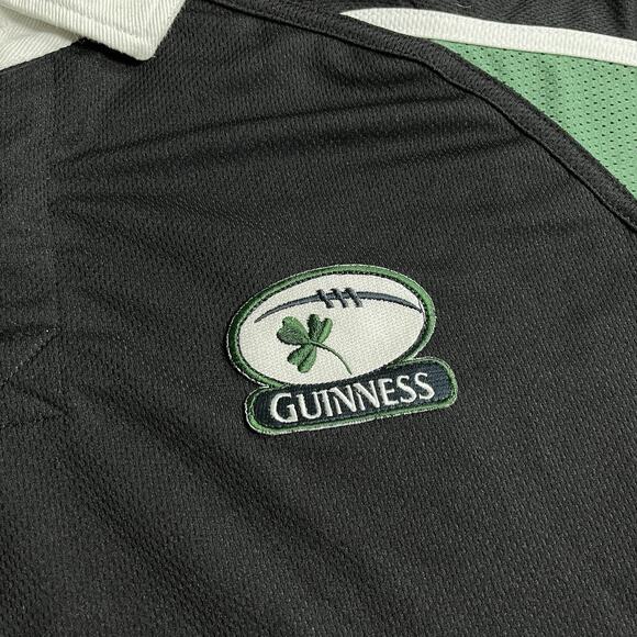 Guinness Polo Shirt Mens Medium Rugby Beer Ireland Short Sleeve Merchandise - Picture 11 of 14